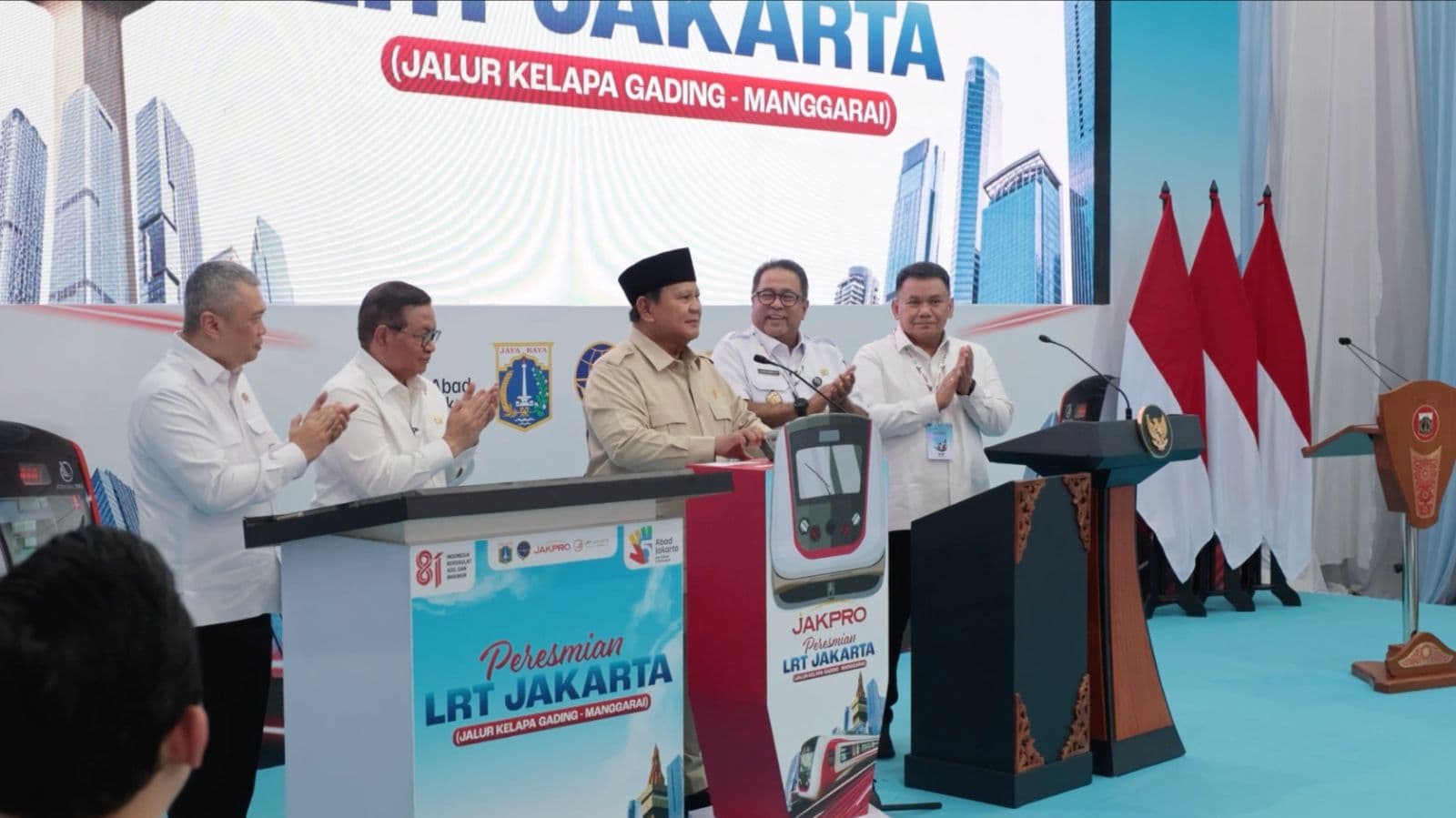 Gubernur DKI Jakarta Pramono Anung saat mendampingi Presiden Prabowo Subianto. (Foto: Bakom RI)